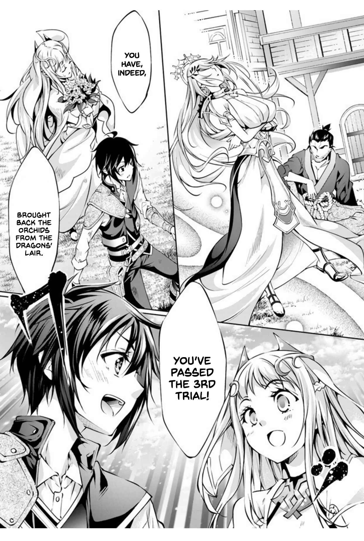 Page 8 Chapter 8 Kamigami ni Sodaterare Shimo no, Saikyou to Naru