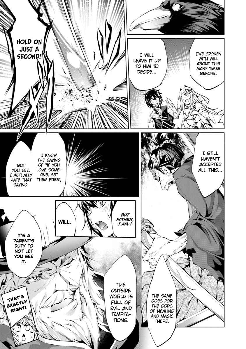 Page 9 Chapter 4 Kamigami ni Sodaterare Shimo no, Saikyou to Naru