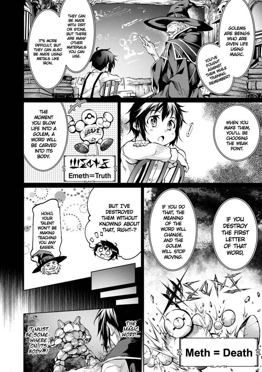 Page 20 Chapter 5 Kamigami ni Sodaterare Shimo no, Saikyou to Naru