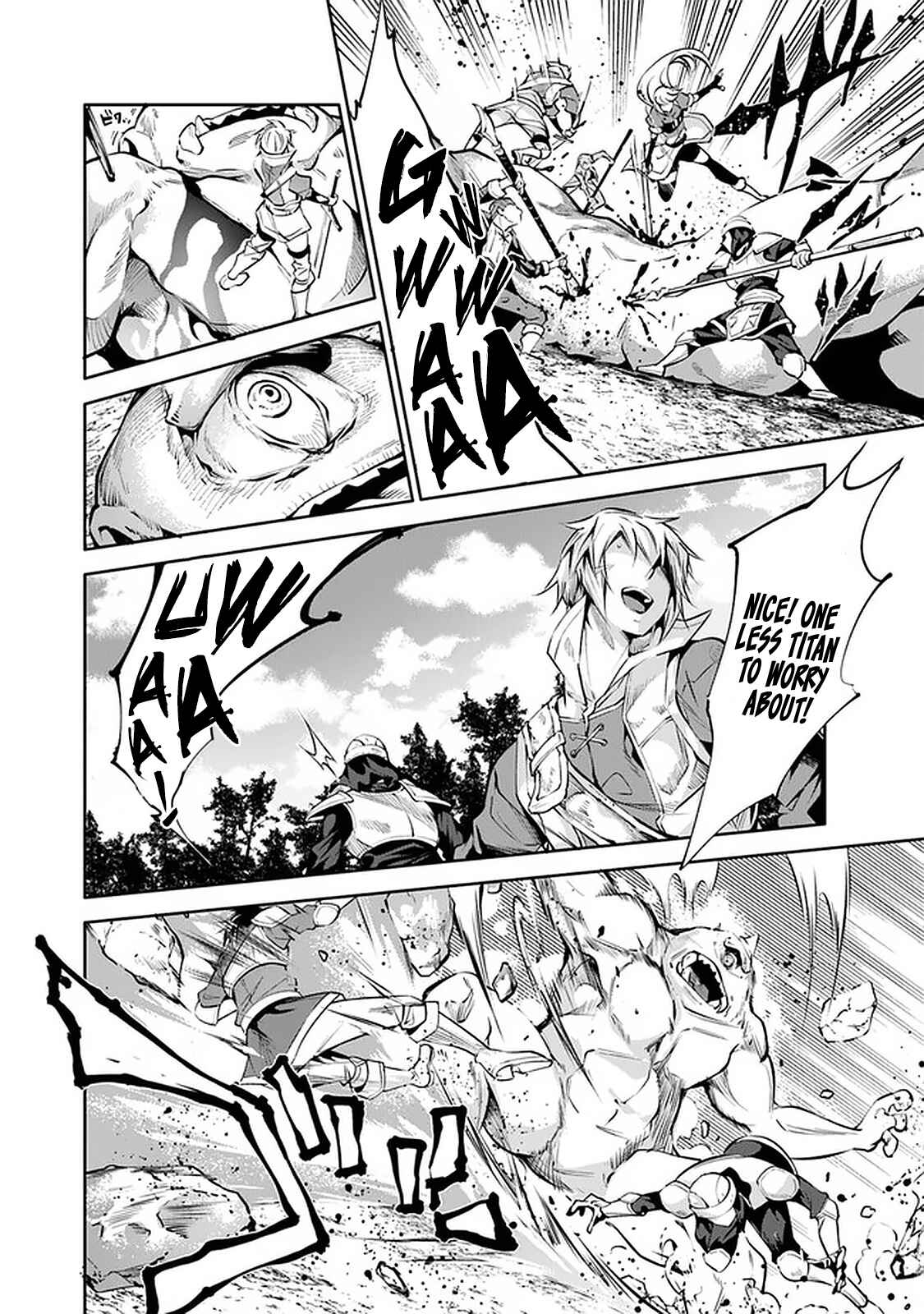 Page 5 Chapter 19 Kamigami ni Sodaterare Shimo no, Saikyou to Naru
