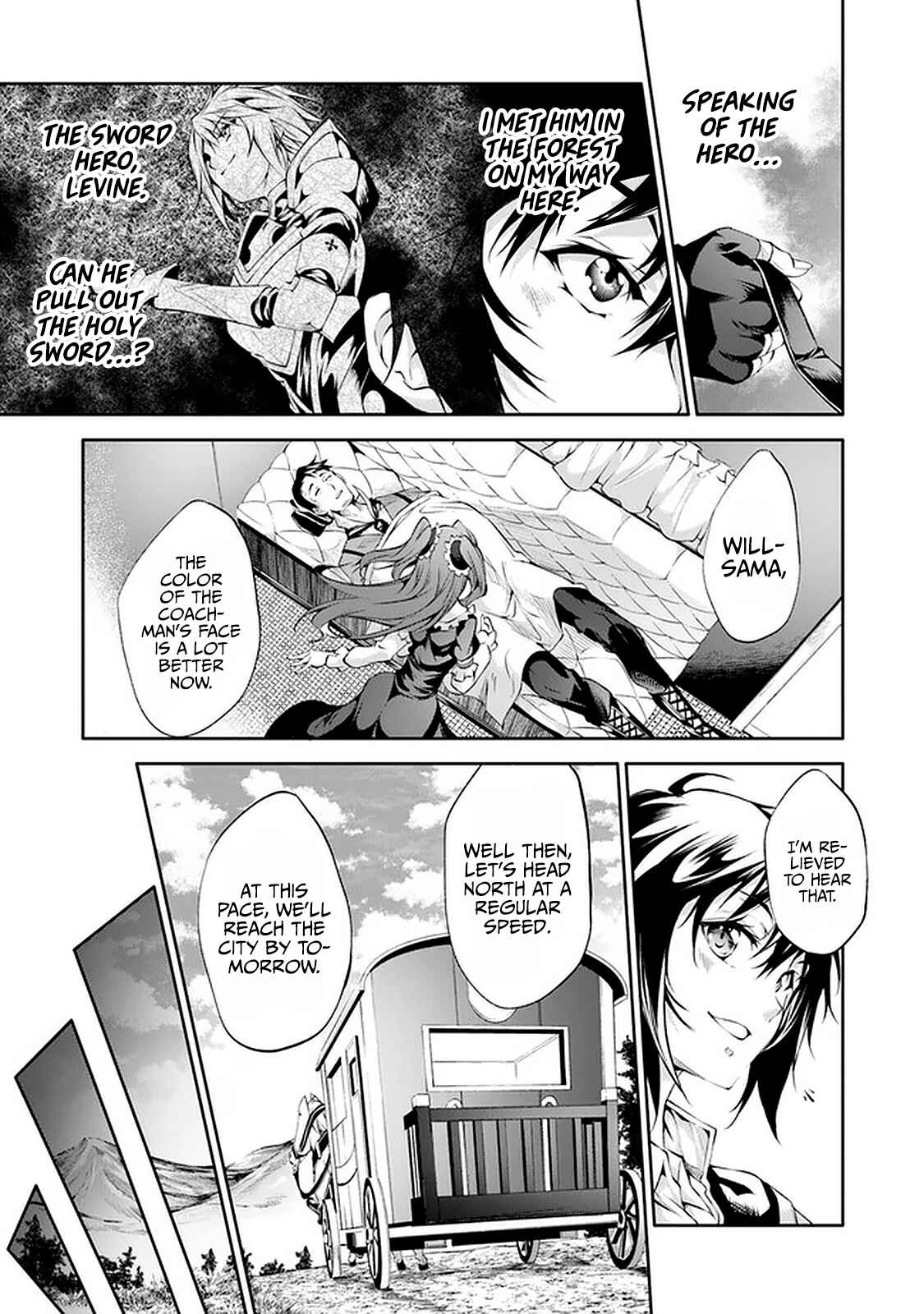 Page 12 Chapter 13 Kamigami ni Sodaterare Shimo no, Saikyou to Naru