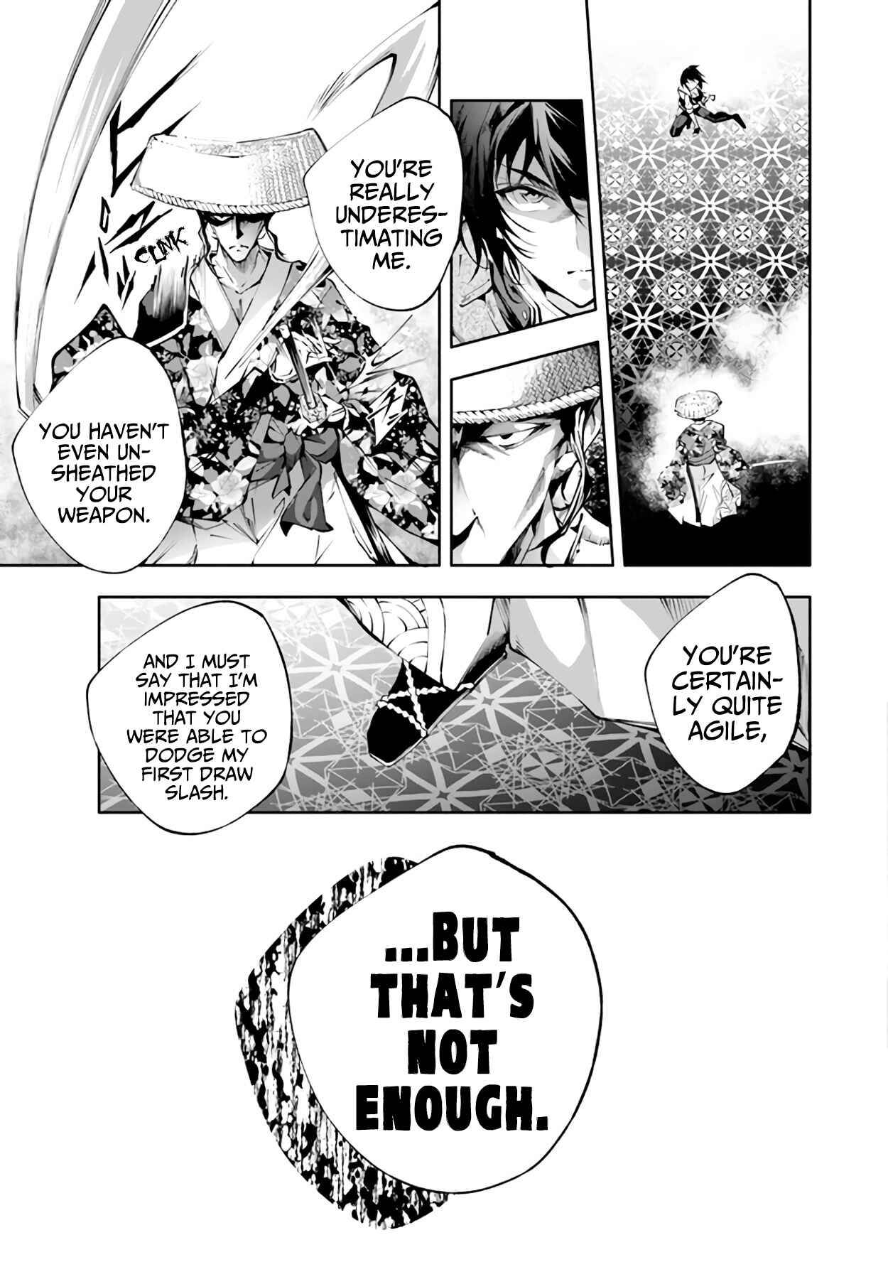Page 28 Chapter 21 Kamigami ni Sodaterare Shimo no, Saikyou to Naru