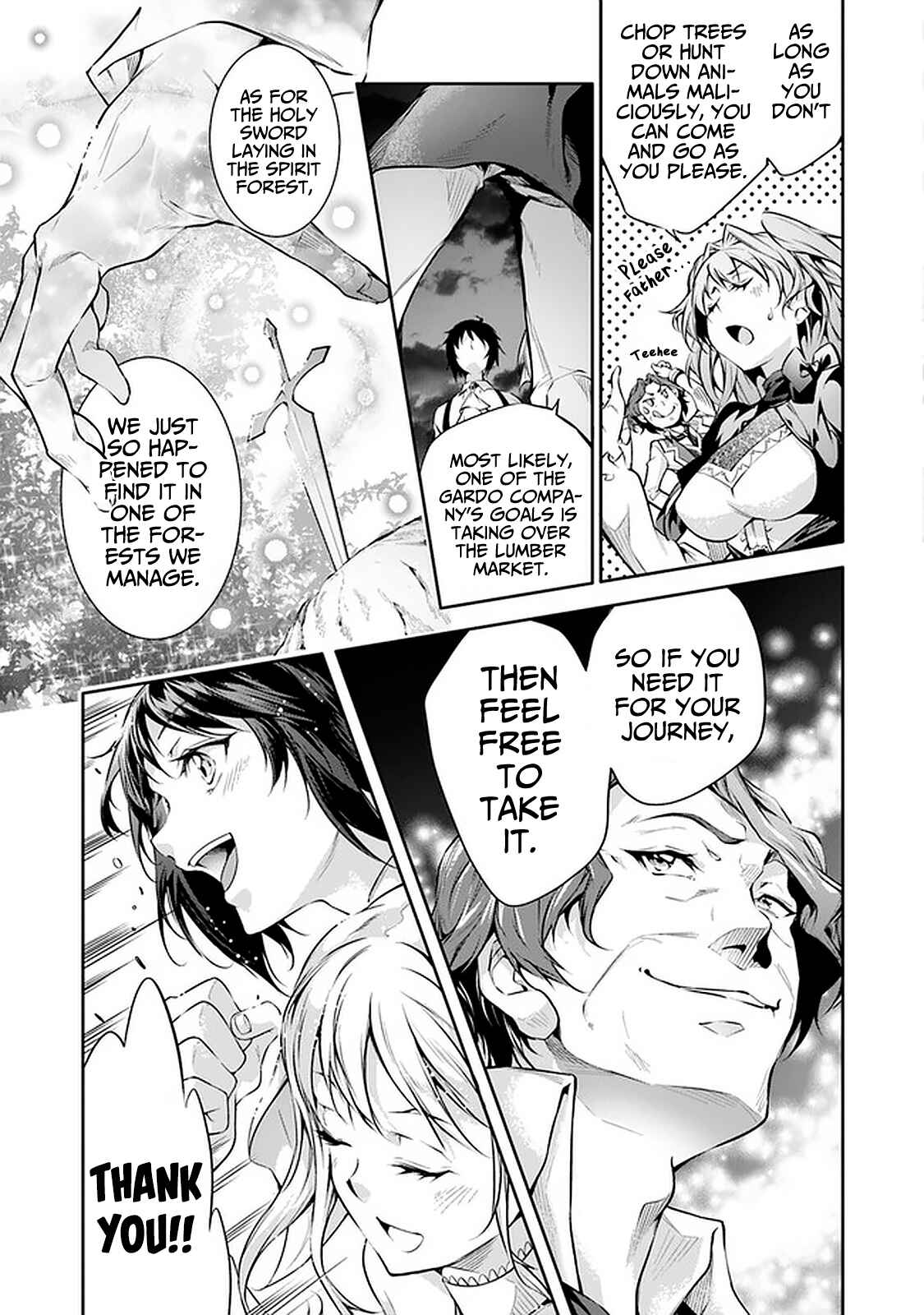 Page 16 Chapter 15 Kamigami ni Sodaterare Shimo no, Saikyou to Naru