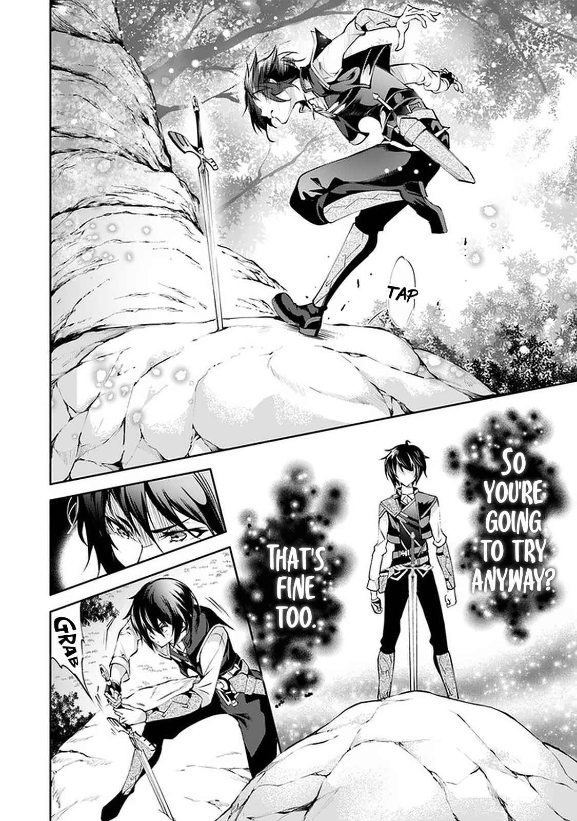 Page 18 Chapter 16 Kamigami ni Sodaterare Shimo no, Saikyou to Naru