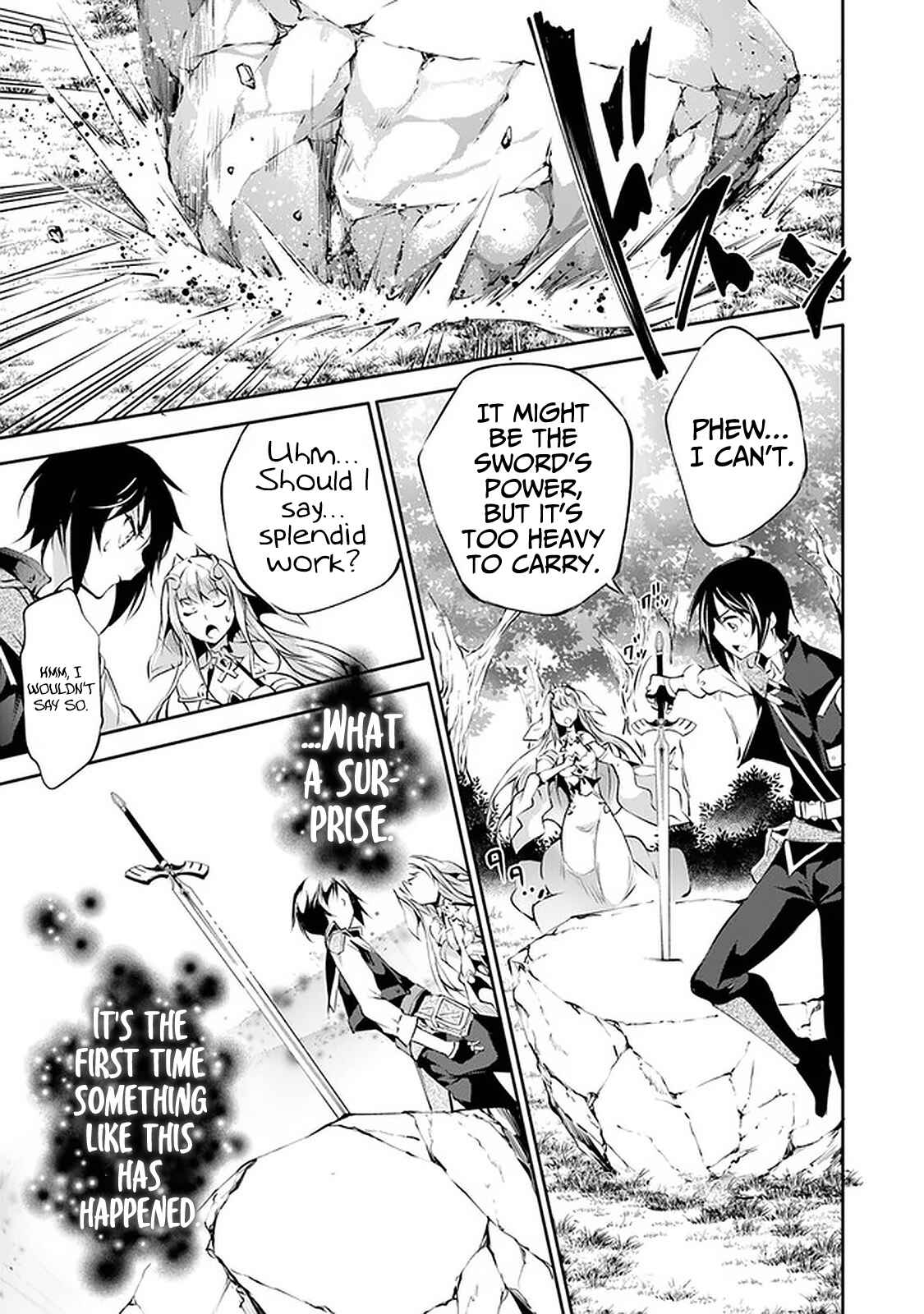 Page 24 Chapter 16 Kamigami ni Sodaterare Shimo no, Saikyou to Naru