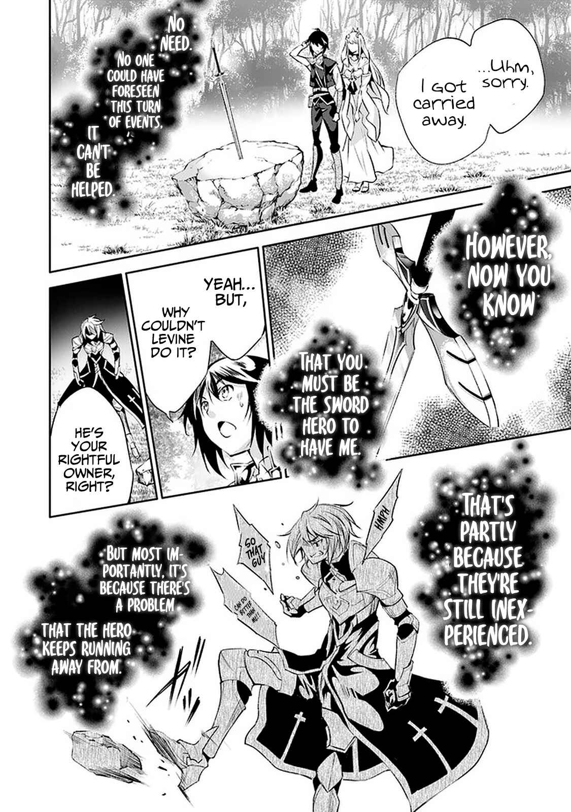 Page 25 Chapter 16 Kamigami ni Sodaterare Shimo no, Saikyou to Naru
