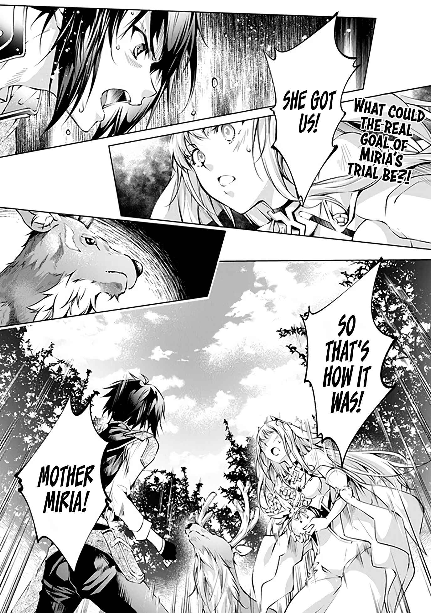 Page 1 Chapter 7 Kamigami ni Sodaterare Shimo no, Saikyou to Naru