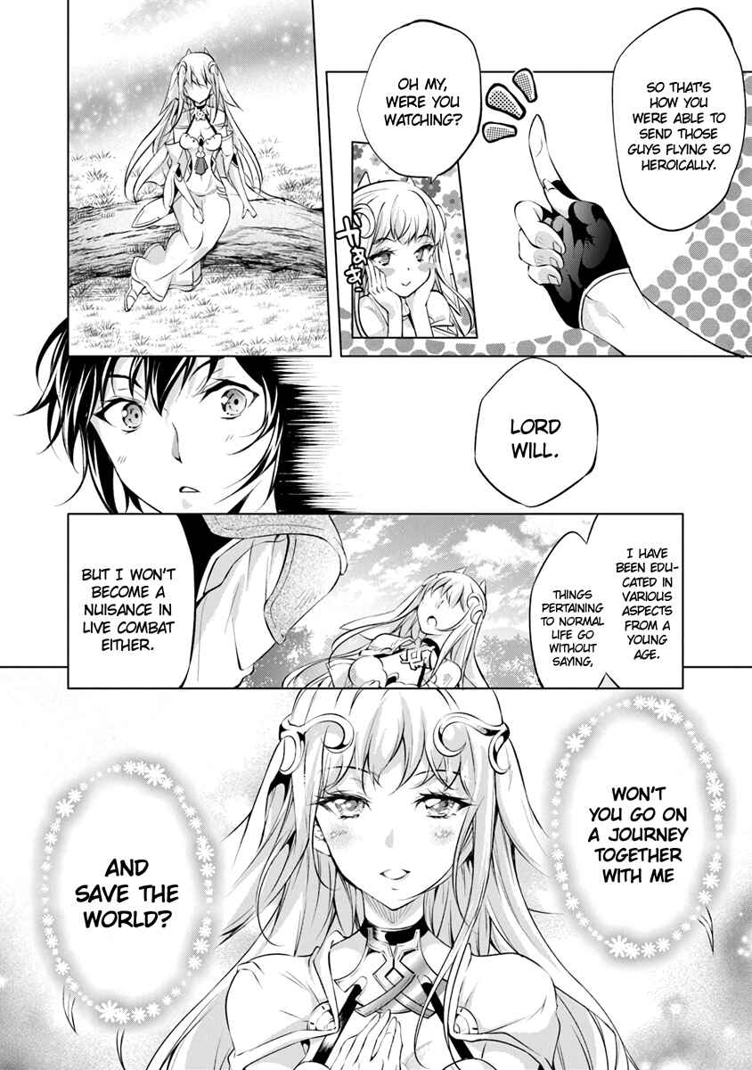 Page 22 Chapter 3 Kamigami ni Sodaterare Shimo no, Saikyou to Naru