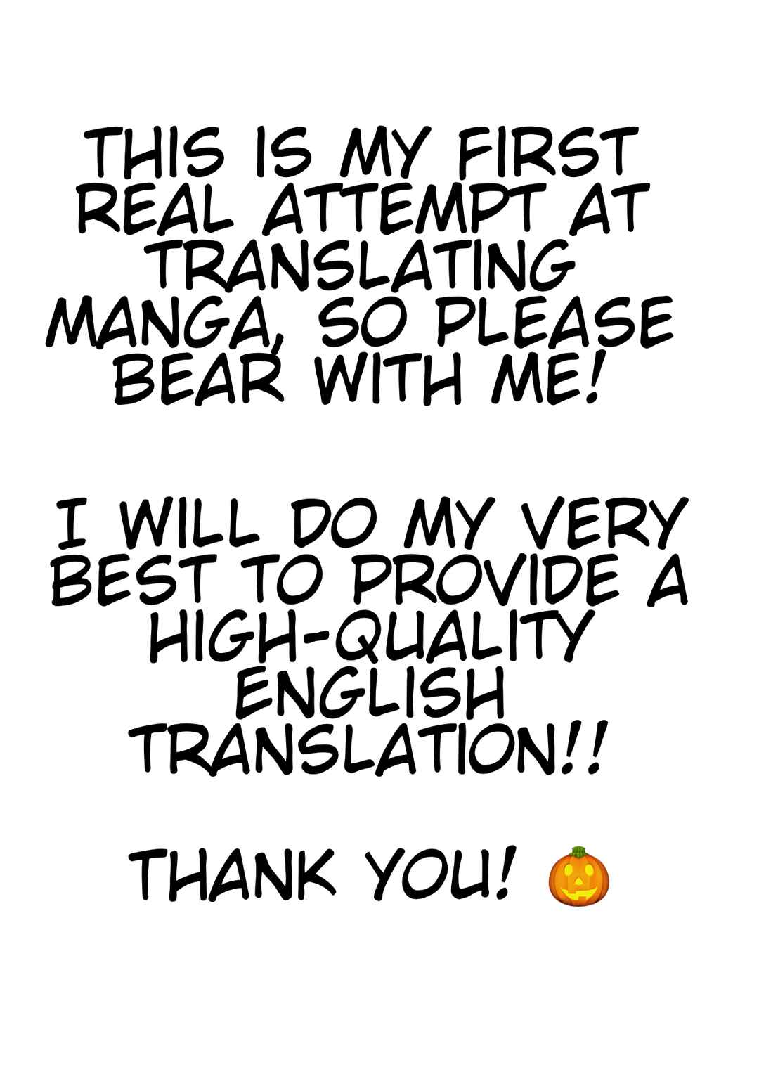 Page 1 Chapter 76 Pumpkin Night