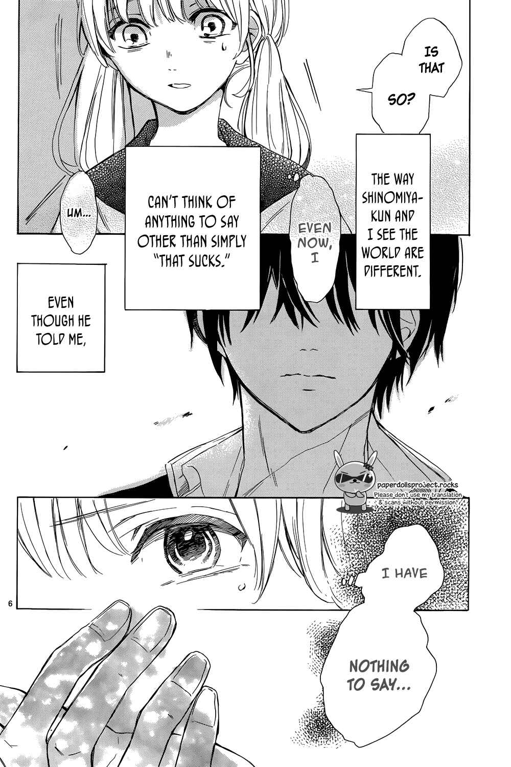 Page 8 Chapter 2 Shinomiya-kun no Sekai ga Owatte mo