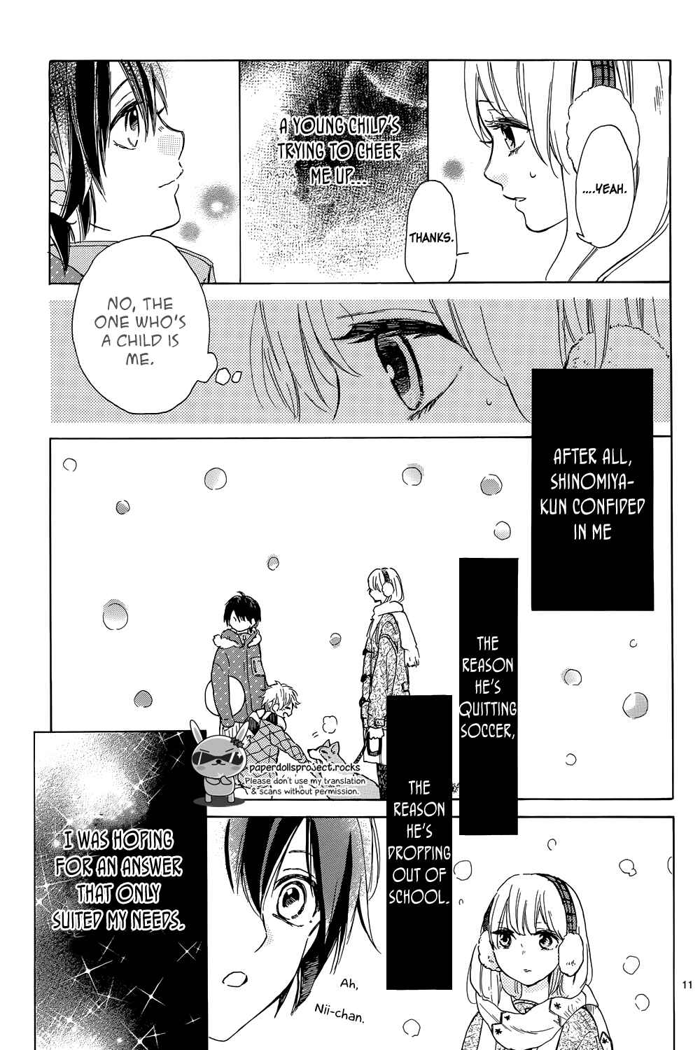 Page 13 Chapter 3 Shinomiya-kun no Sekai ga Owatte mo
