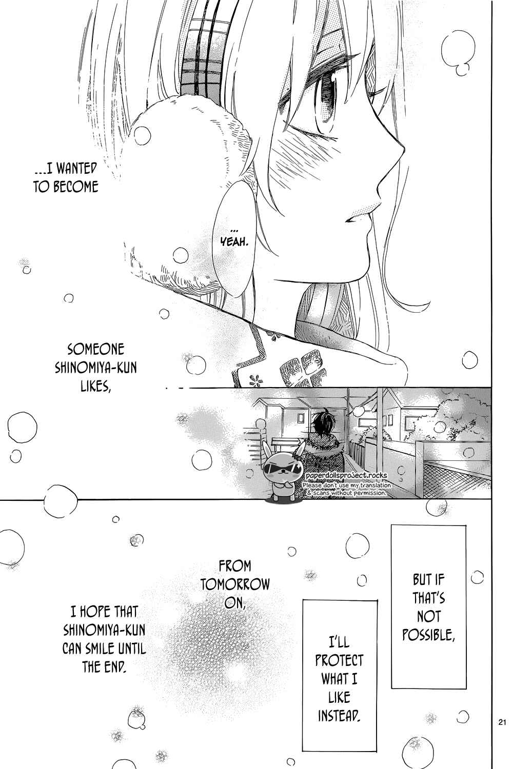 Page 23 Chapter 3 Shinomiya-kun no Sekai ga Owatte mo