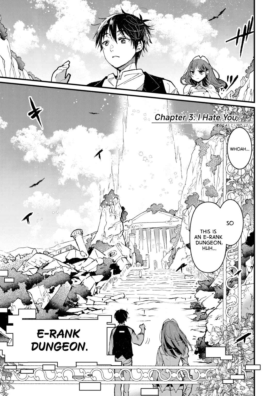 Page 1 Chapter 3 Ore, Yuusha janai desu kara. - VR Sekai no Chouten ni Kunrin Seshi Otoko. Tenseishi, Level 1 no Mushoku kara Restart suru