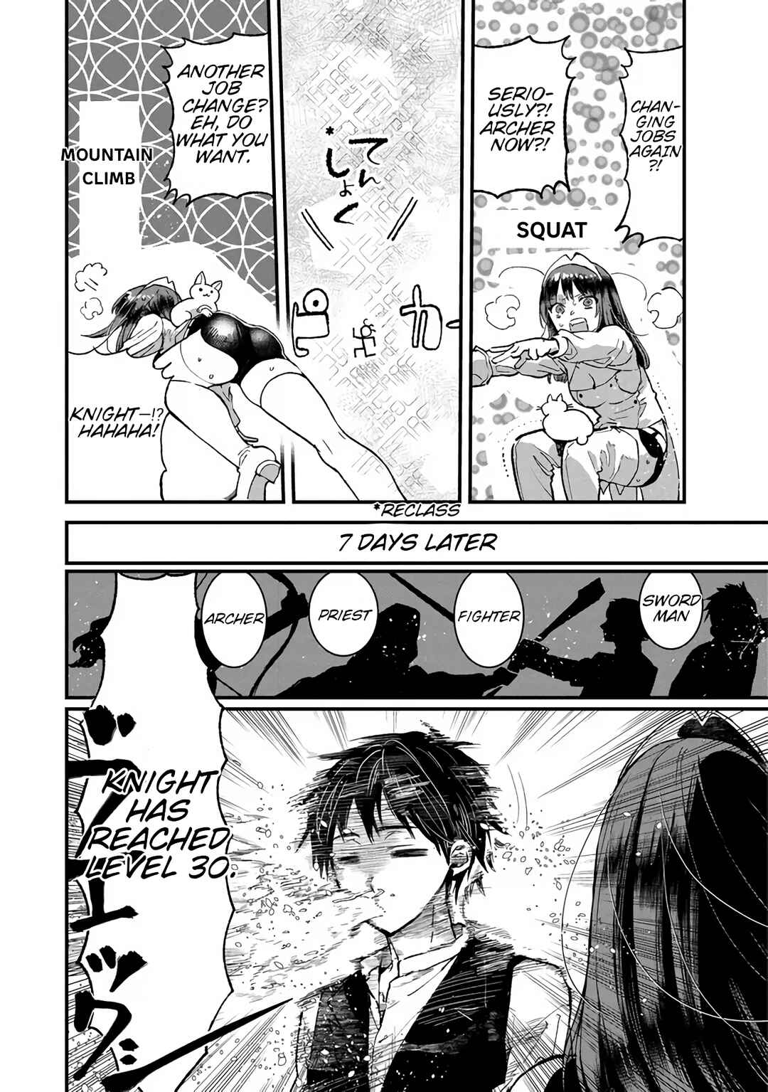 Page 9 Chapter 4.2 Ore, Yuusha janai desu kara. - VR Sekai no Chouten ni Kunrin Seshi Otoko. Tenseishi, Level 1 no Mushoku kara Restart suru