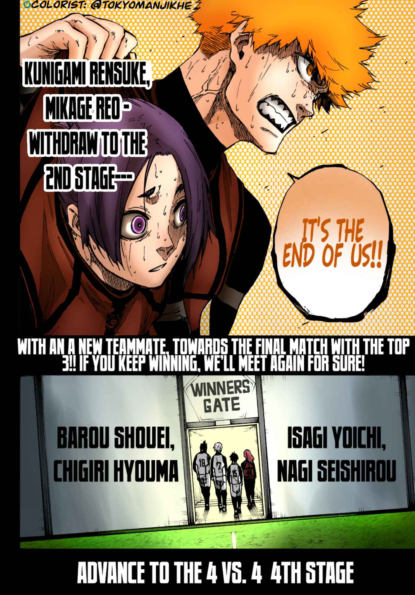 Page 20 Chapter 68 Blue Lock (Fan Colored)