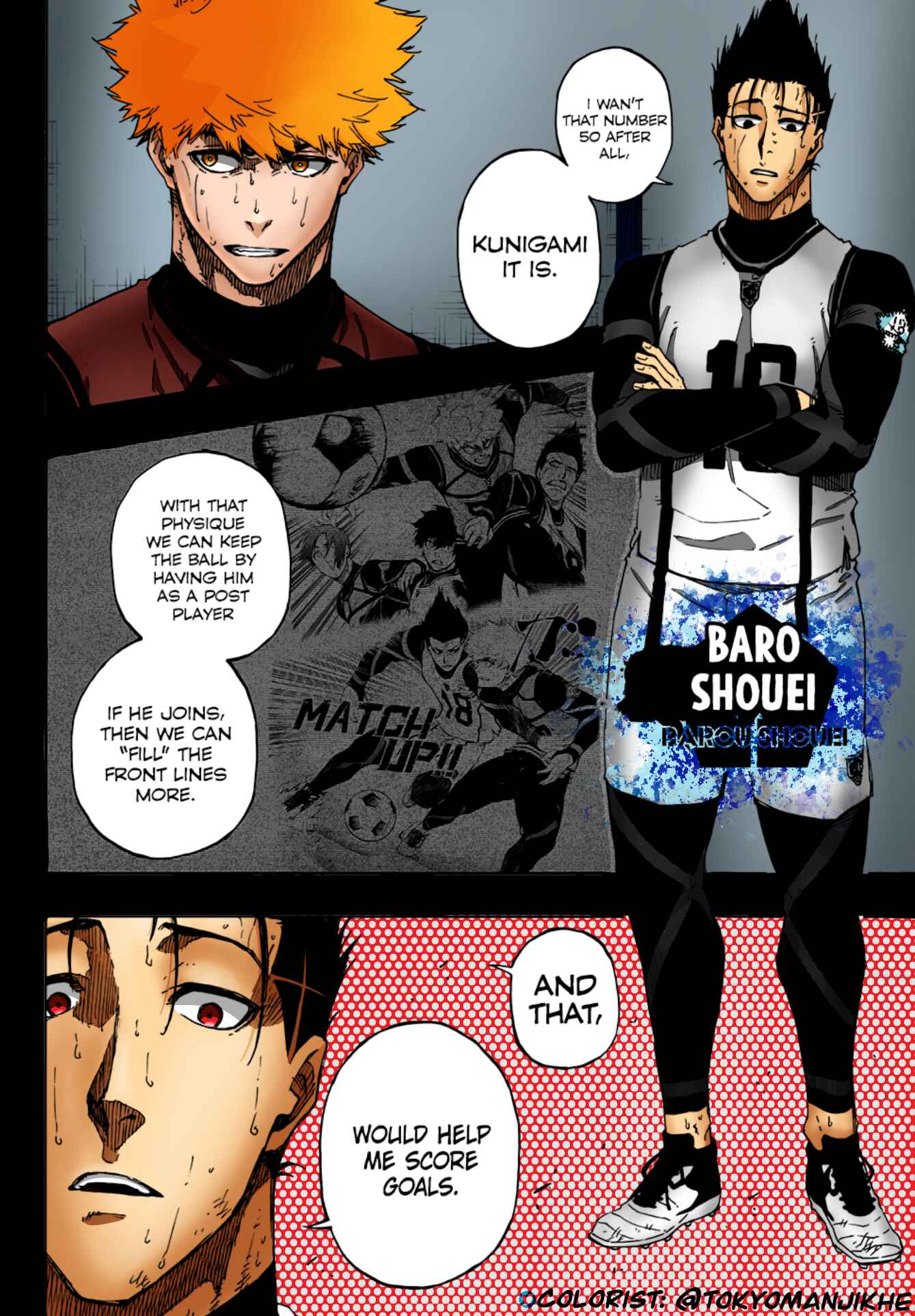 Page 4 Chapter 68 Blue Lock (Fan Colored)