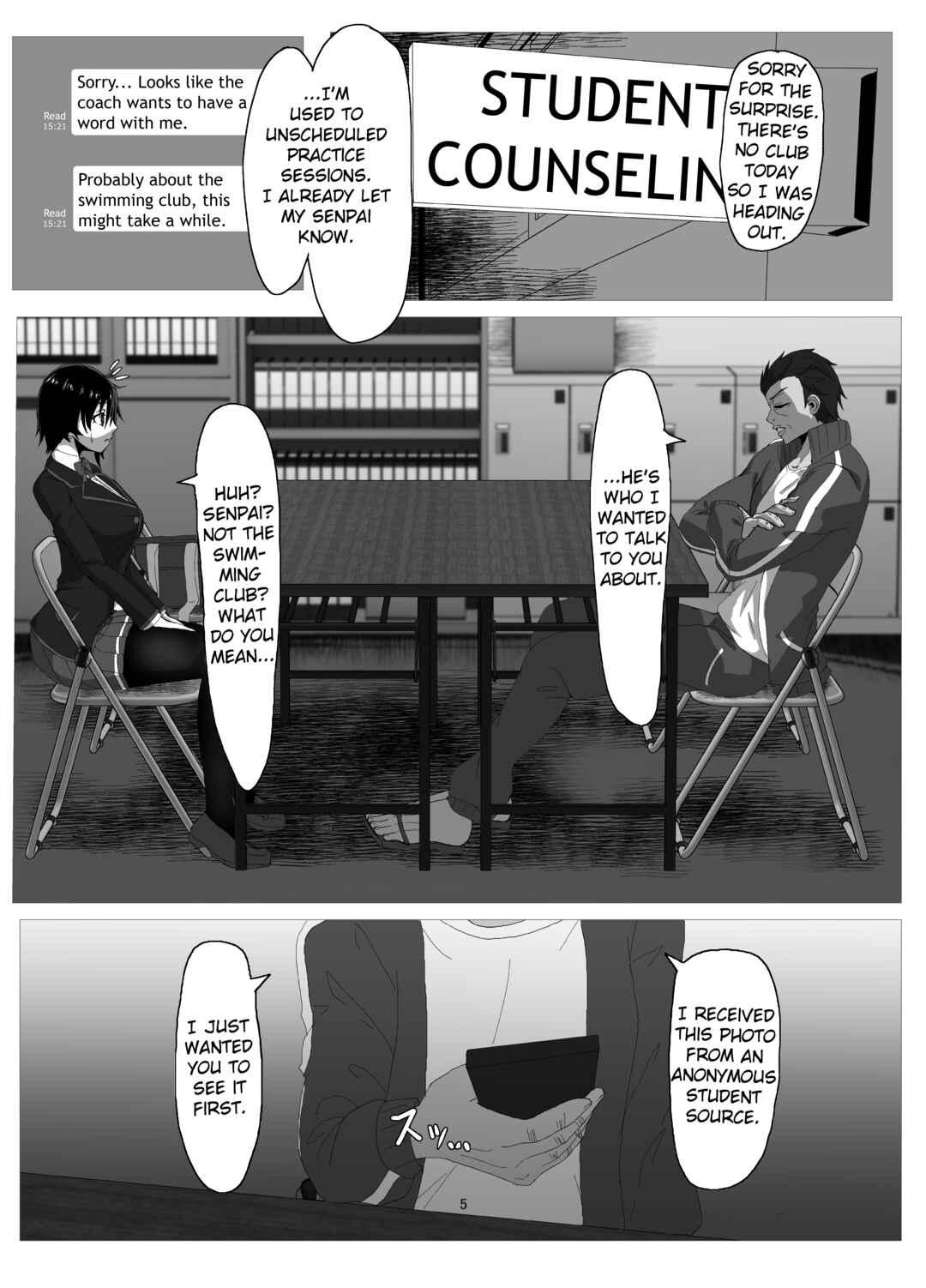 Page 4 Chapter 1 Suzuka Minase - Property of the Swimming Club