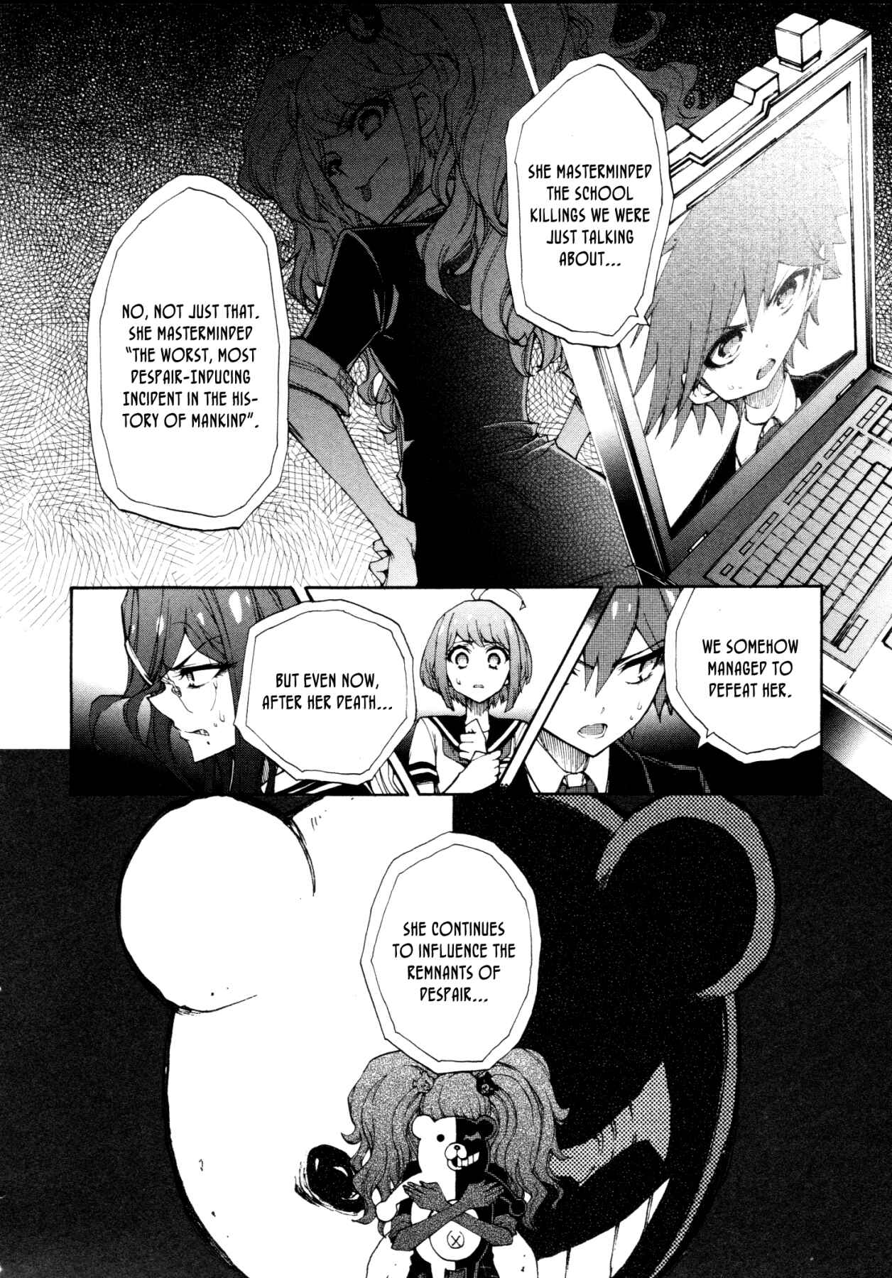 Page 25 Chapter 3 Zettai Zetsubou Shoujo - Danganronpa Another Episode - Genocider Mode