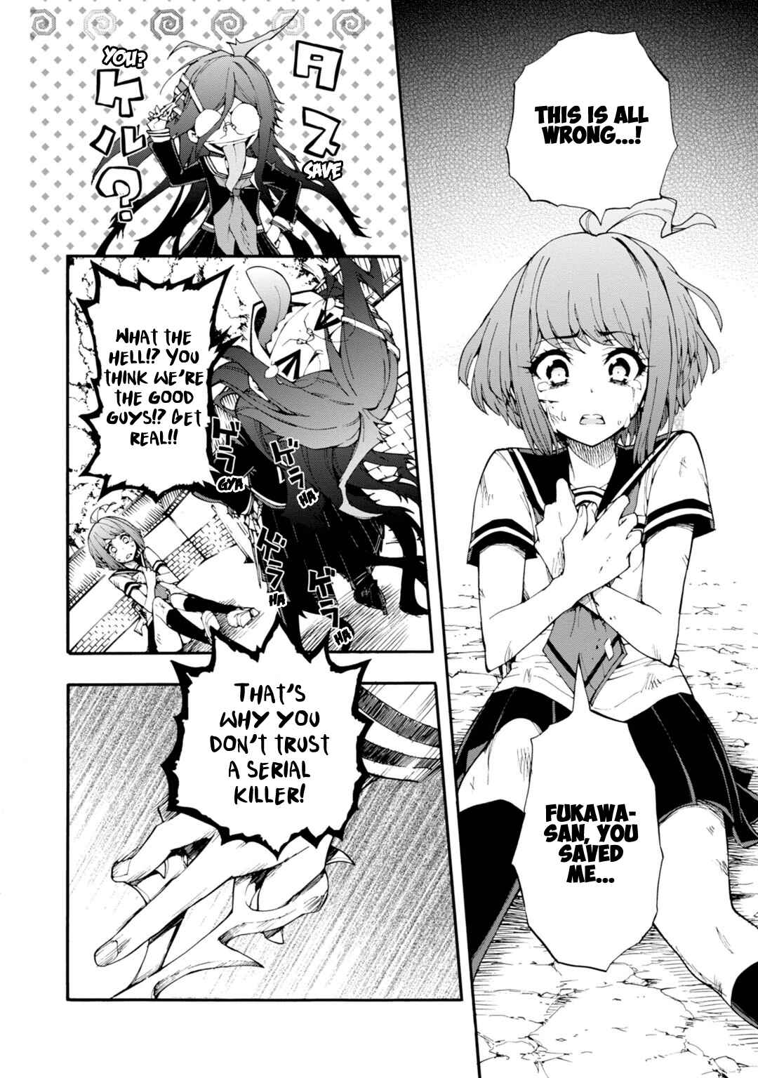 Page 14 Chapter 8 Zettai Zetsubou Shoujo - Danganronpa Another Episode - Genocider Mode