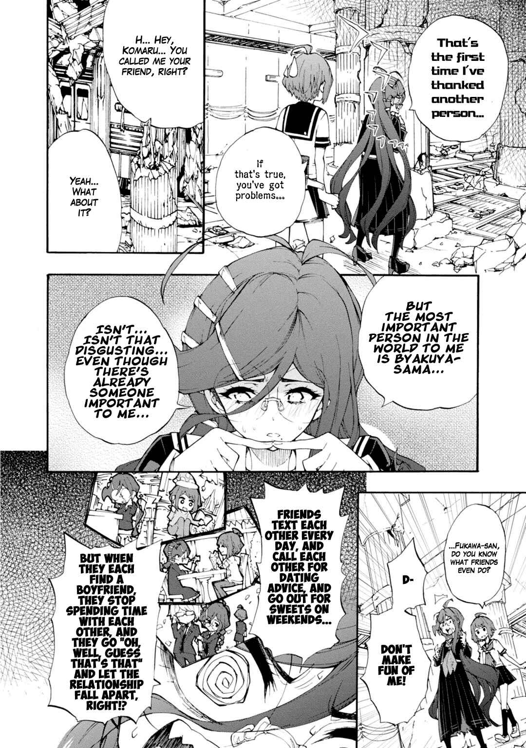 Page 16 Chapter 9 Zettai Zetsubou Shoujo - Danganronpa Another Episode - Genocider Mode