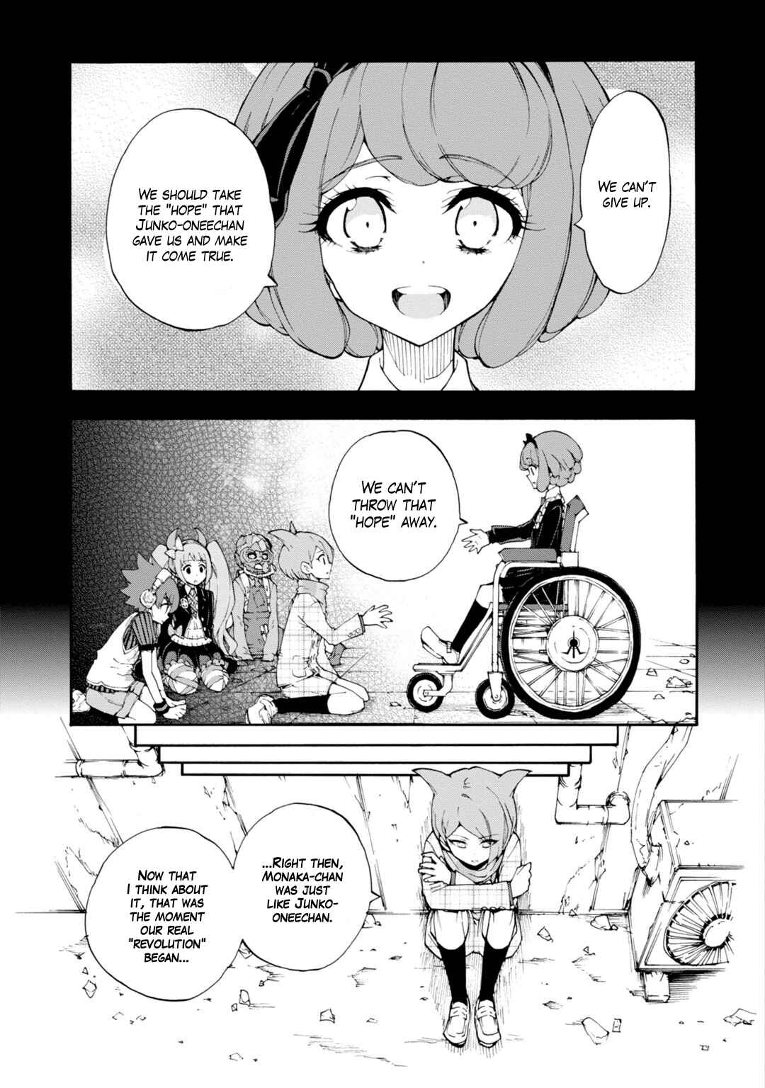 Page 19 Chapter 7 Zettai Zetsubou Shoujo - Danganronpa Another Episode - Genocider Mode