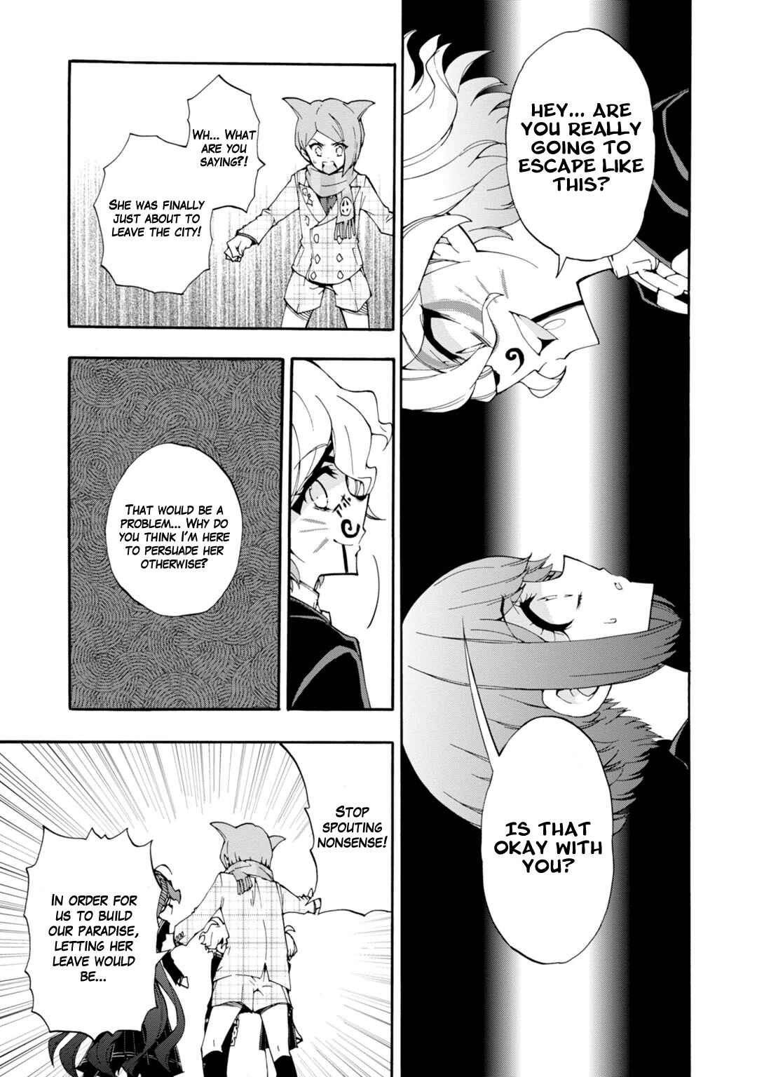 Page 29 Chapter 7 Zettai Zetsubou Shoujo - Danganronpa Another Episode - Genocider Mode