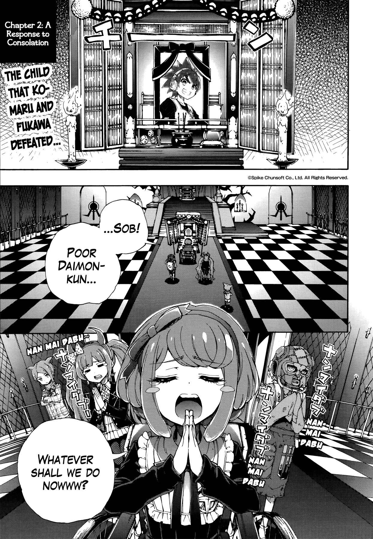 Page 1 Chapter 2 Zettai Zetsubou Shoujo - Danganronpa Another Episode - Genocider Mode