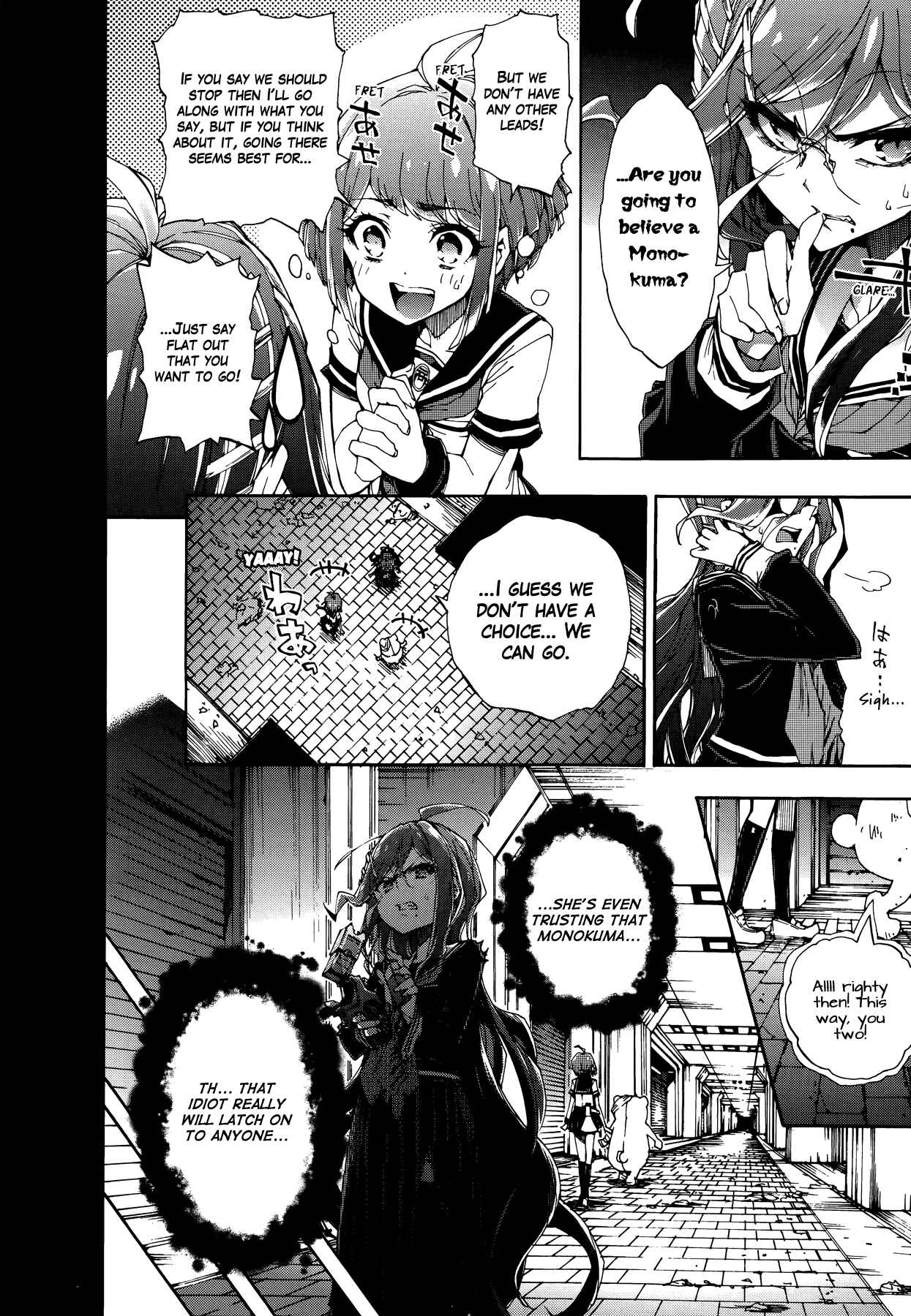 Page 15 Chapter 2 Zettai Zetsubou Shoujo - Danganronpa Another Episode - Genocider Mode