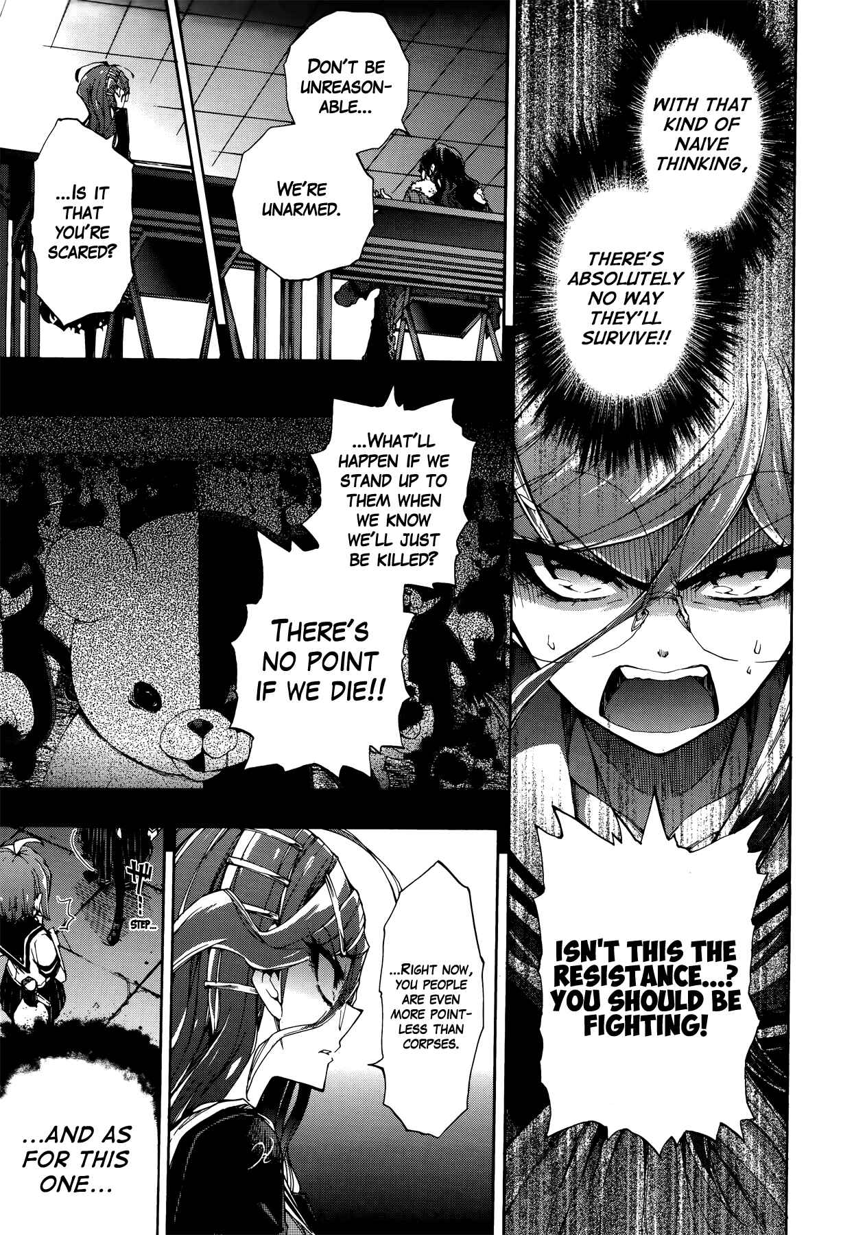 Page 24 Chapter 2 Zettai Zetsubou Shoujo - Danganronpa Another Episode - Genocider Mode