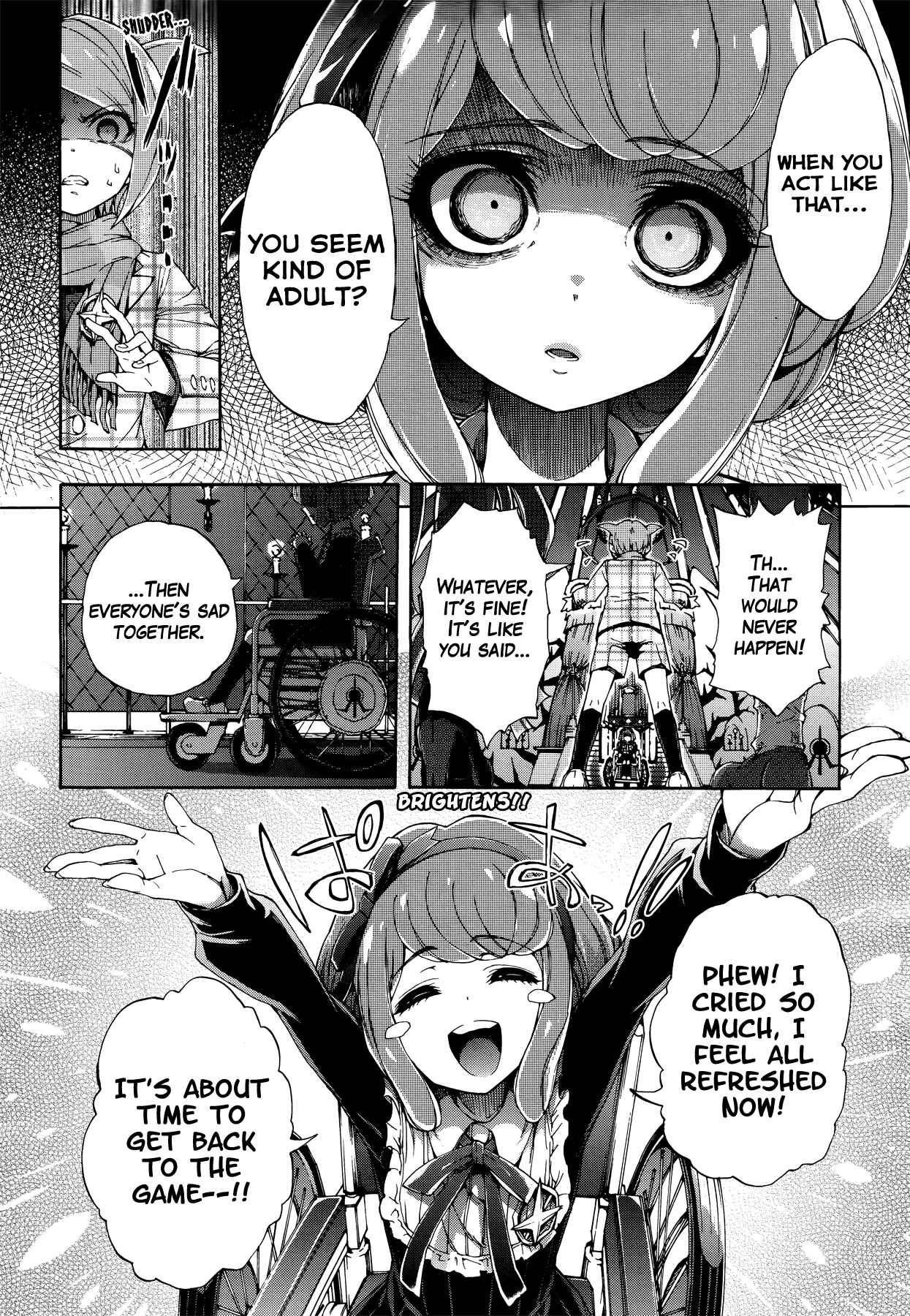Page 4 Chapter 2 Zettai Zetsubou Shoujo - Danganronpa Another Episode - Genocider Mode