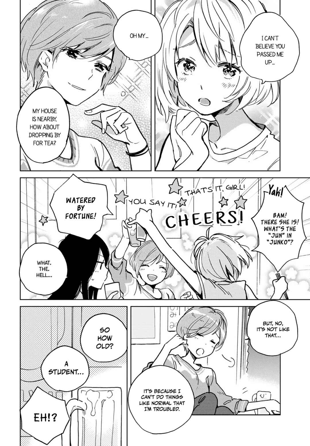 Page 10 Chapter 1 Garasu no Kutsu wo Nigisutete