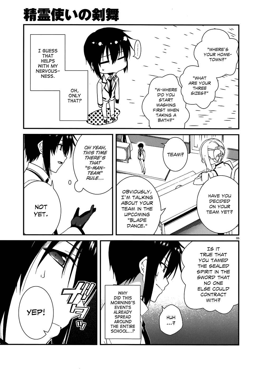 Page 7 Chapter 4 Seirei Tsukai no Blade Dance