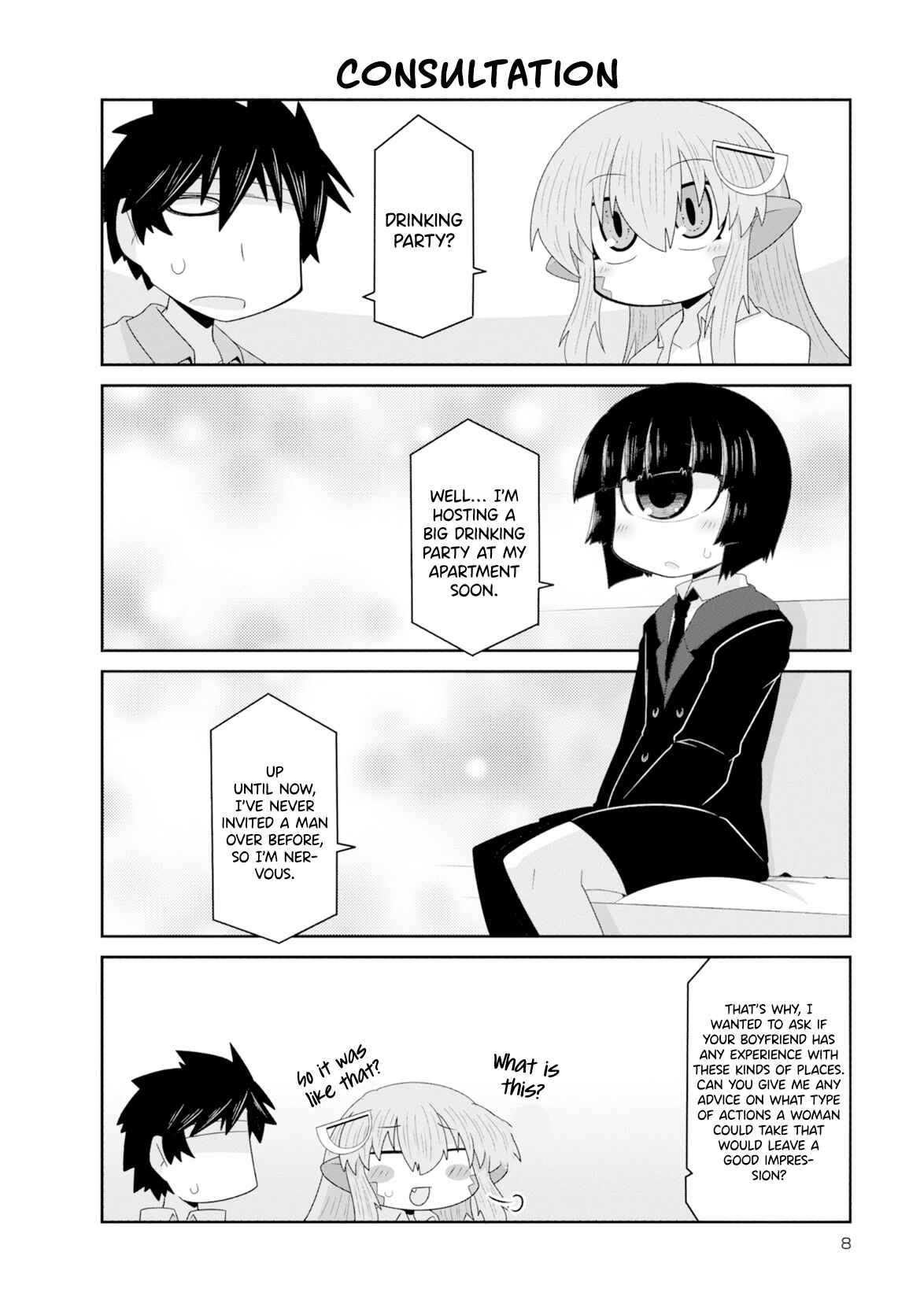 Page 9 Chapter 1 Monster Musume no Iru Nichijou - 4-koma Anthology