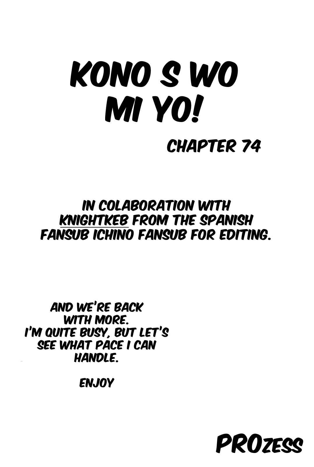 Page 23 Chapter 74 Look at this S! Cupids Prank