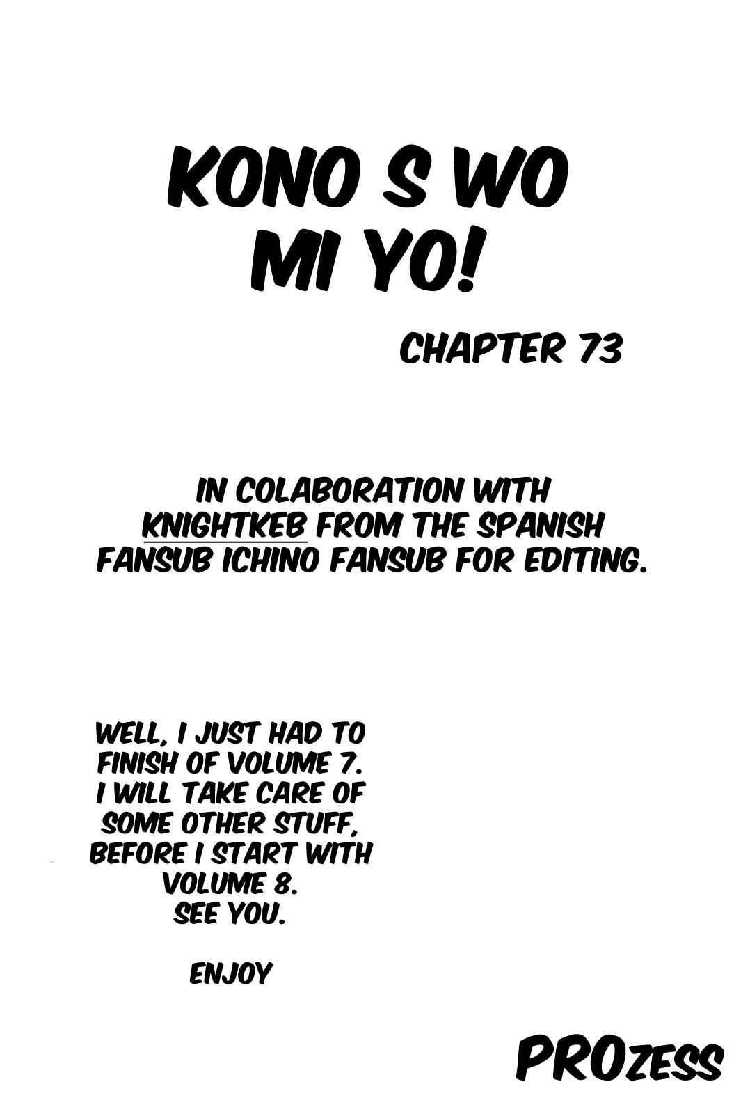 Page 1 Chapter 73 Look at this S! Cupids Prank
