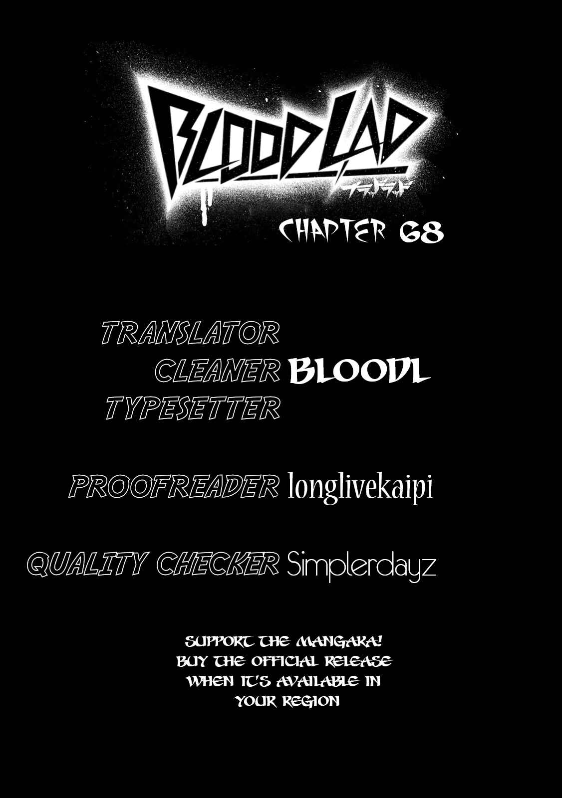 Page 33 Chapter 68 Blood Lad