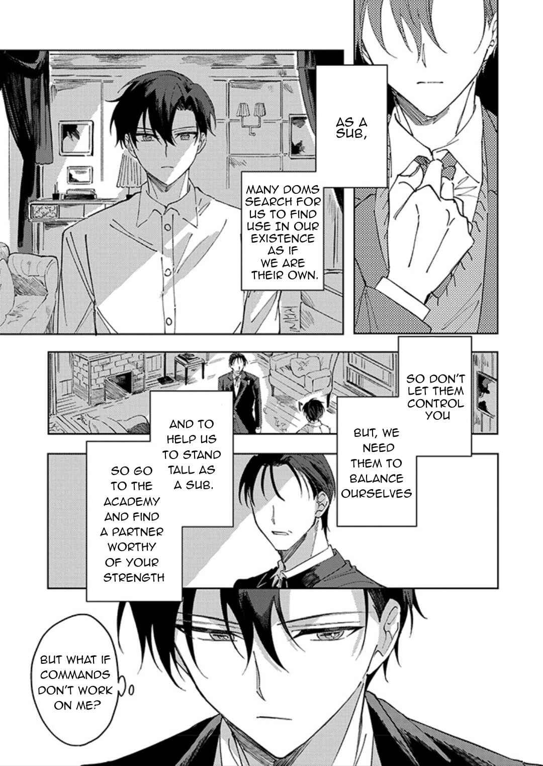 Page 12 Chapter 1.1 The Lonely Sub Will Find Love With Only One Dom