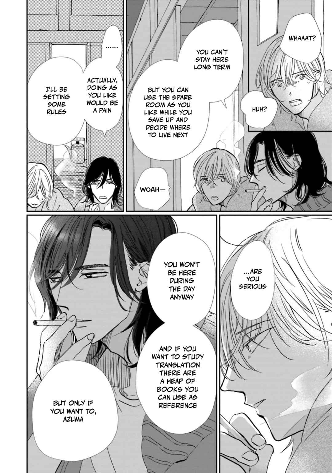 Page 37 Chapter 10 Smoke Blue no Ame Nochi Hare