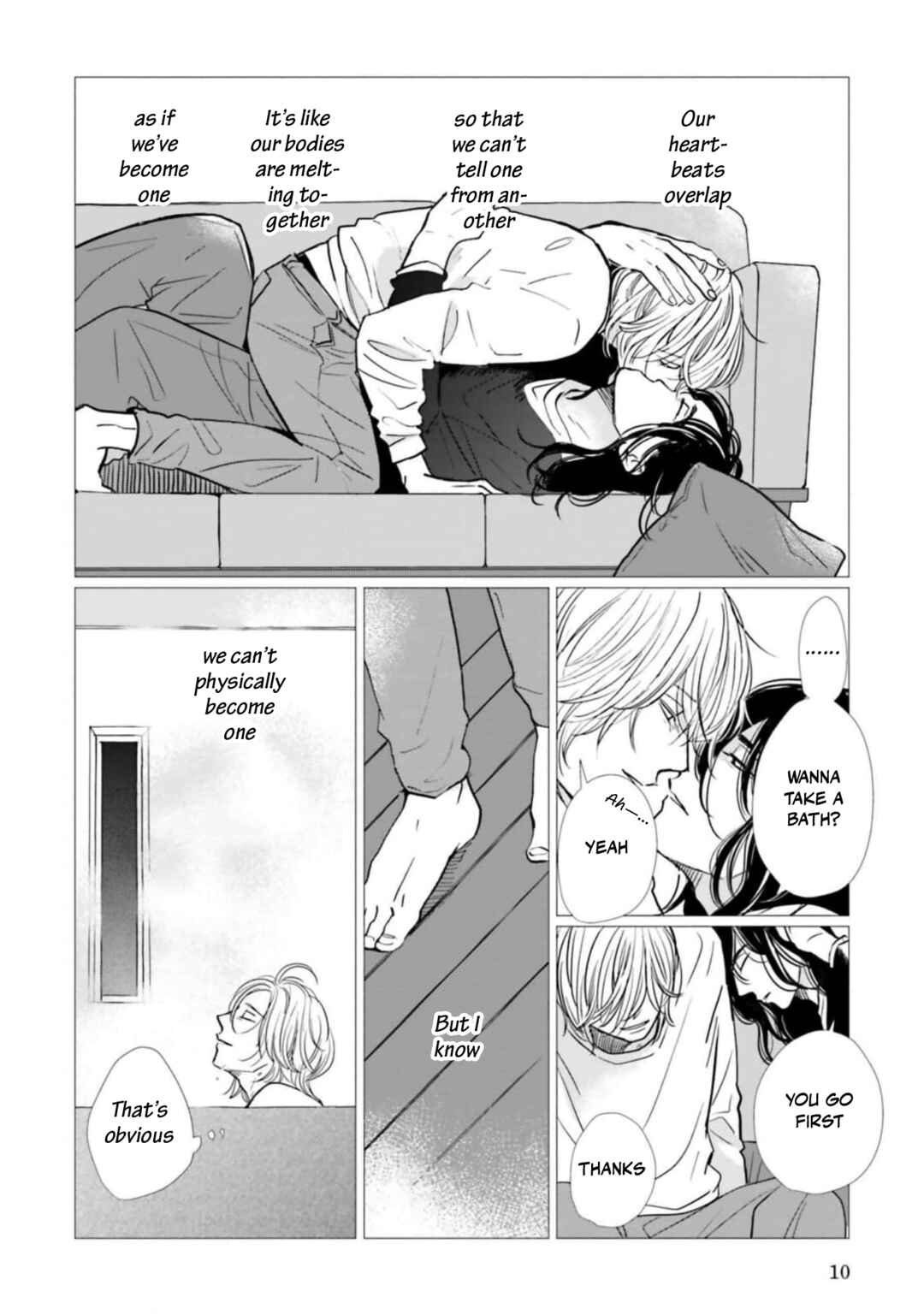 Page 10 Chapter 21 Smoke Blue no Ame Nochi Hare