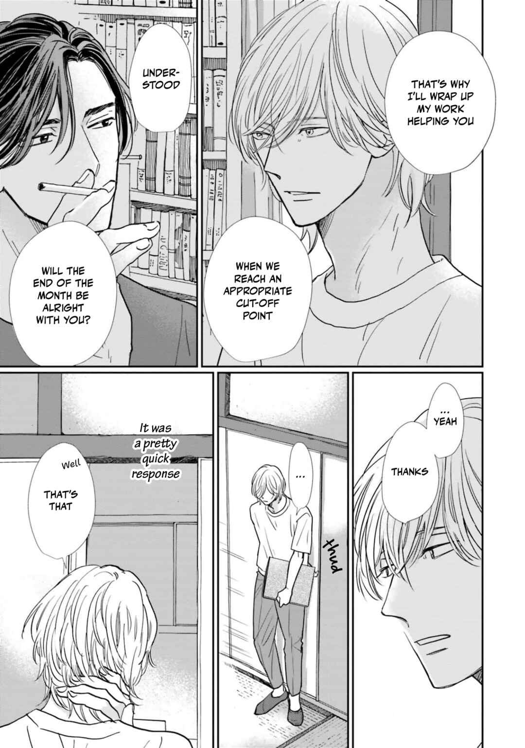 Page 10 Chapter 9 Smoke Blue no Ame Nochi Hare