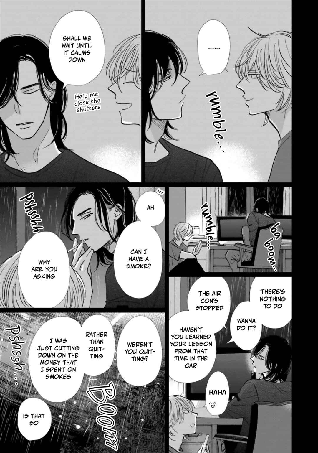 Page 14 Chapter 9 Smoke Blue no Ame Nochi Hare