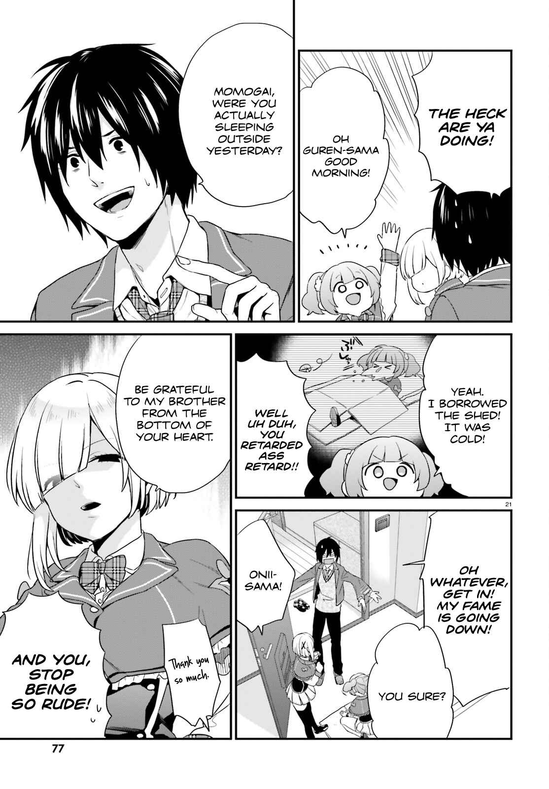 Page 21 Chapter 3 Jishou F-Rank no Oniisama ga Game de Hyouka sareru Gakuen no Chouten ni Kunrin suru Sou desu yo?