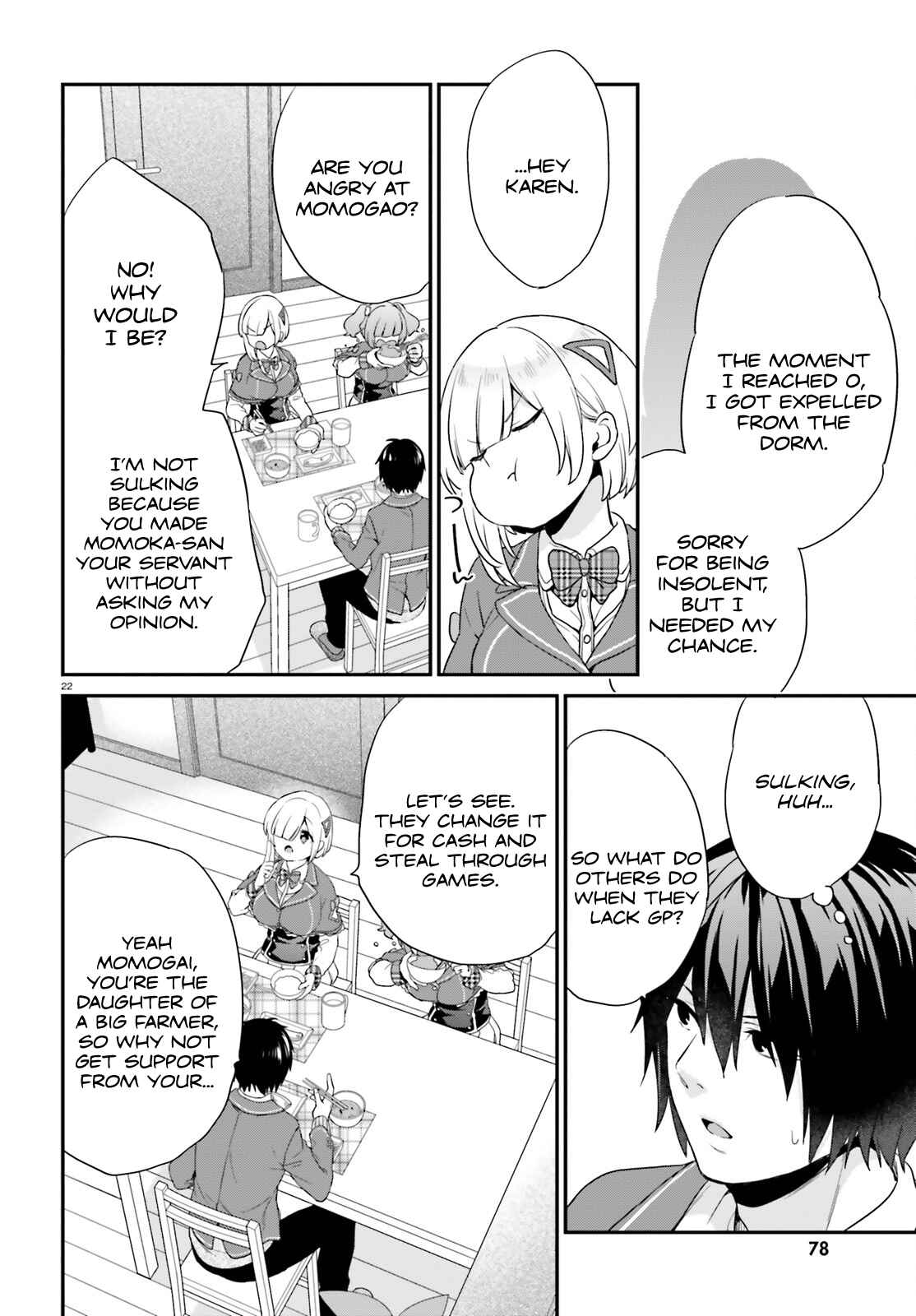 Page 22 Chapter 3 Jishou F-Rank no Oniisama ga Game de Hyouka sareru Gakuen no Chouten ni Kunrin suru Sou desu yo?