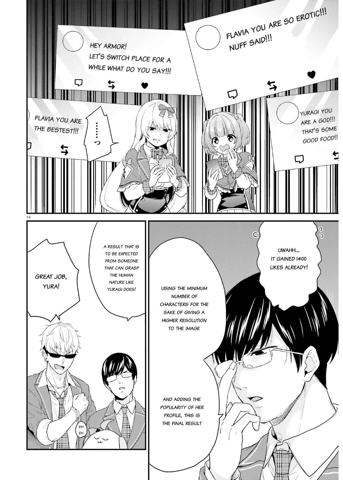 Page 14 Chapter 29 Jishou F-Rank no Oniisama ga Game de Hyouka sareru Gakuen no Chouten ni Kunrin suru Sou desu yo?