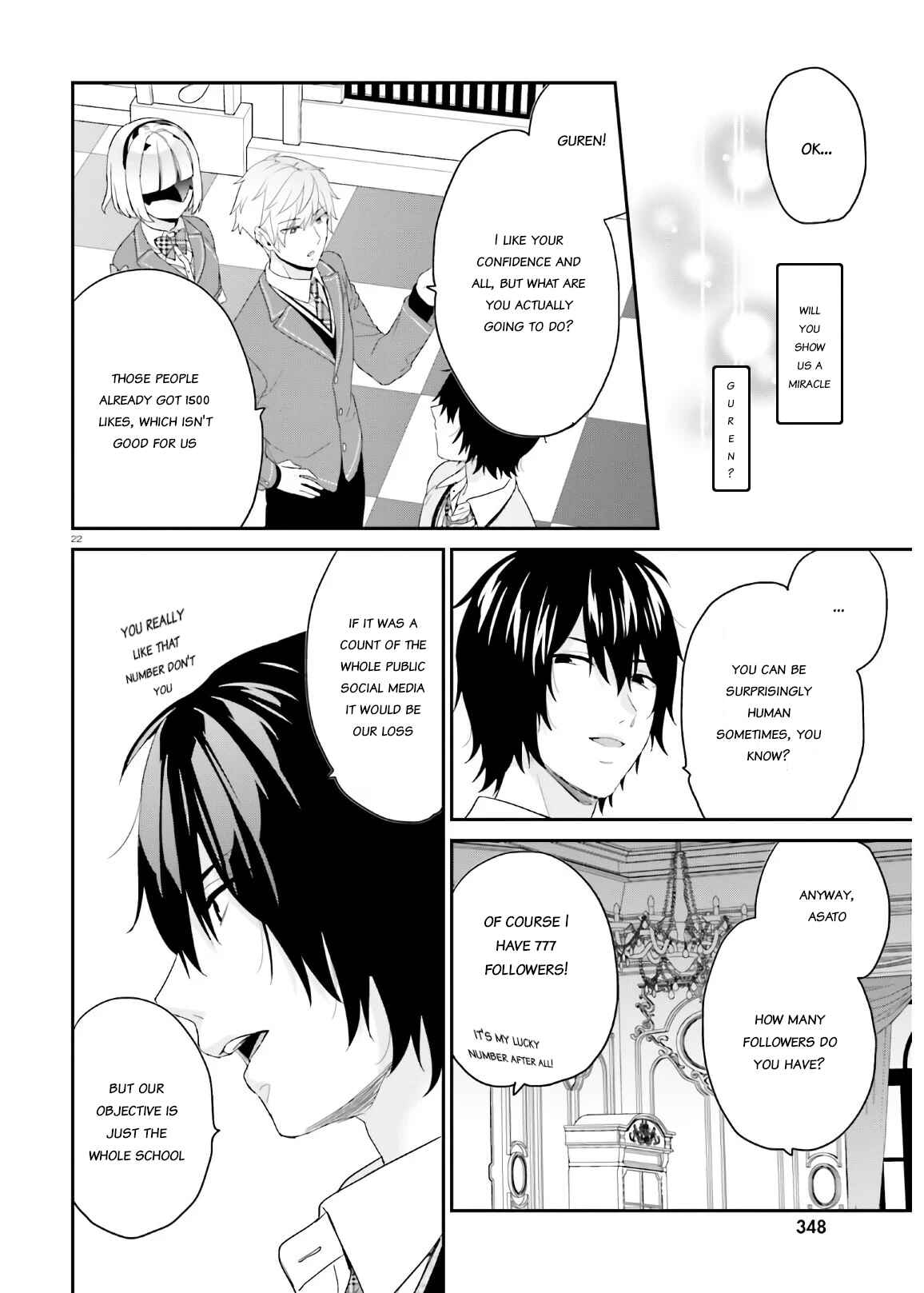 Page 22 Chapter 29 Jishou F-Rank no Oniisama ga Game de Hyouka sareru Gakuen no Chouten ni Kunrin suru Sou desu yo?