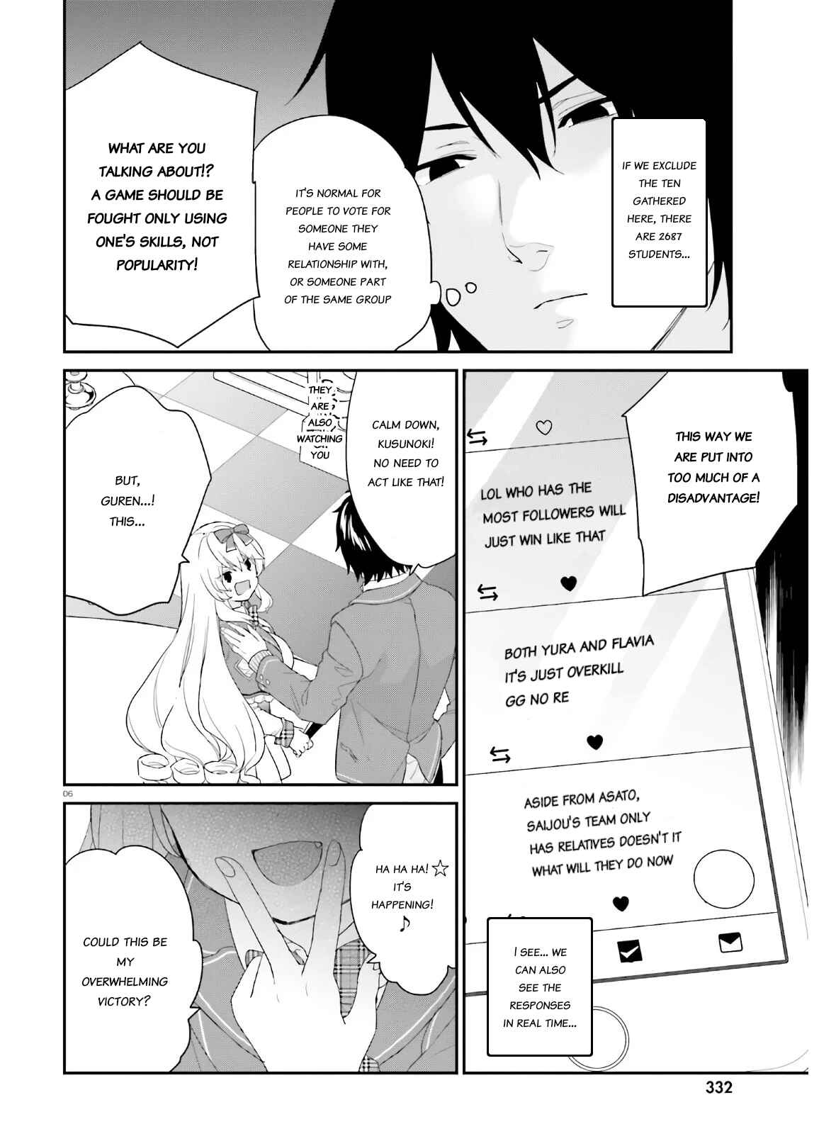 Page 6 Chapter 29 Jishou F-Rank no Oniisama ga Game de Hyouka sareru Gakuen no Chouten ni Kunrin suru Sou desu yo?