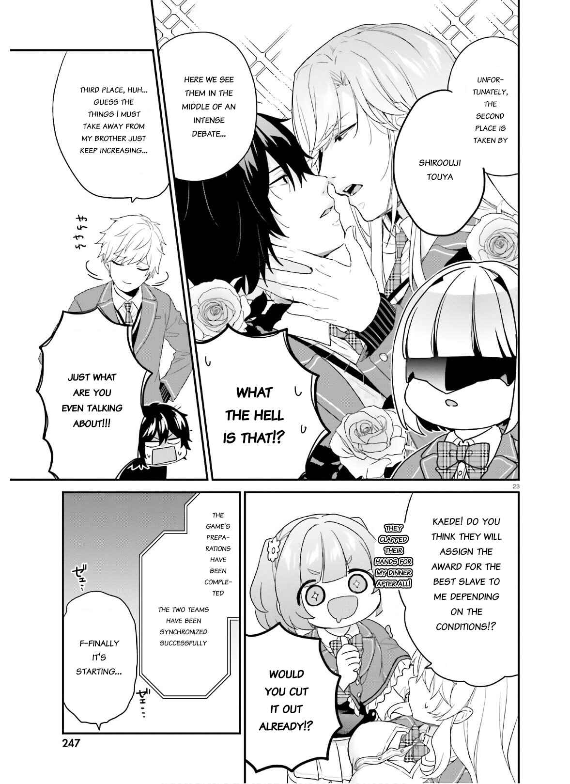 Page 23 Chapter 28 Jishou F-Rank no Oniisama ga Game de Hyouka sareru Gakuen no Chouten ni Kunrin suru Sou desu yo?