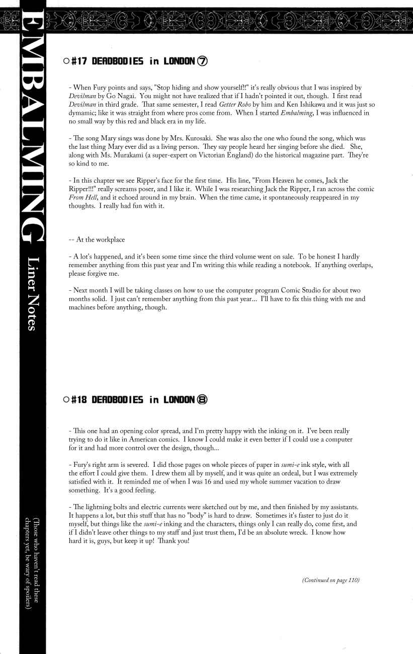 Page 32 Chapter 18 Embalming: The Another Tale of Frankenstein