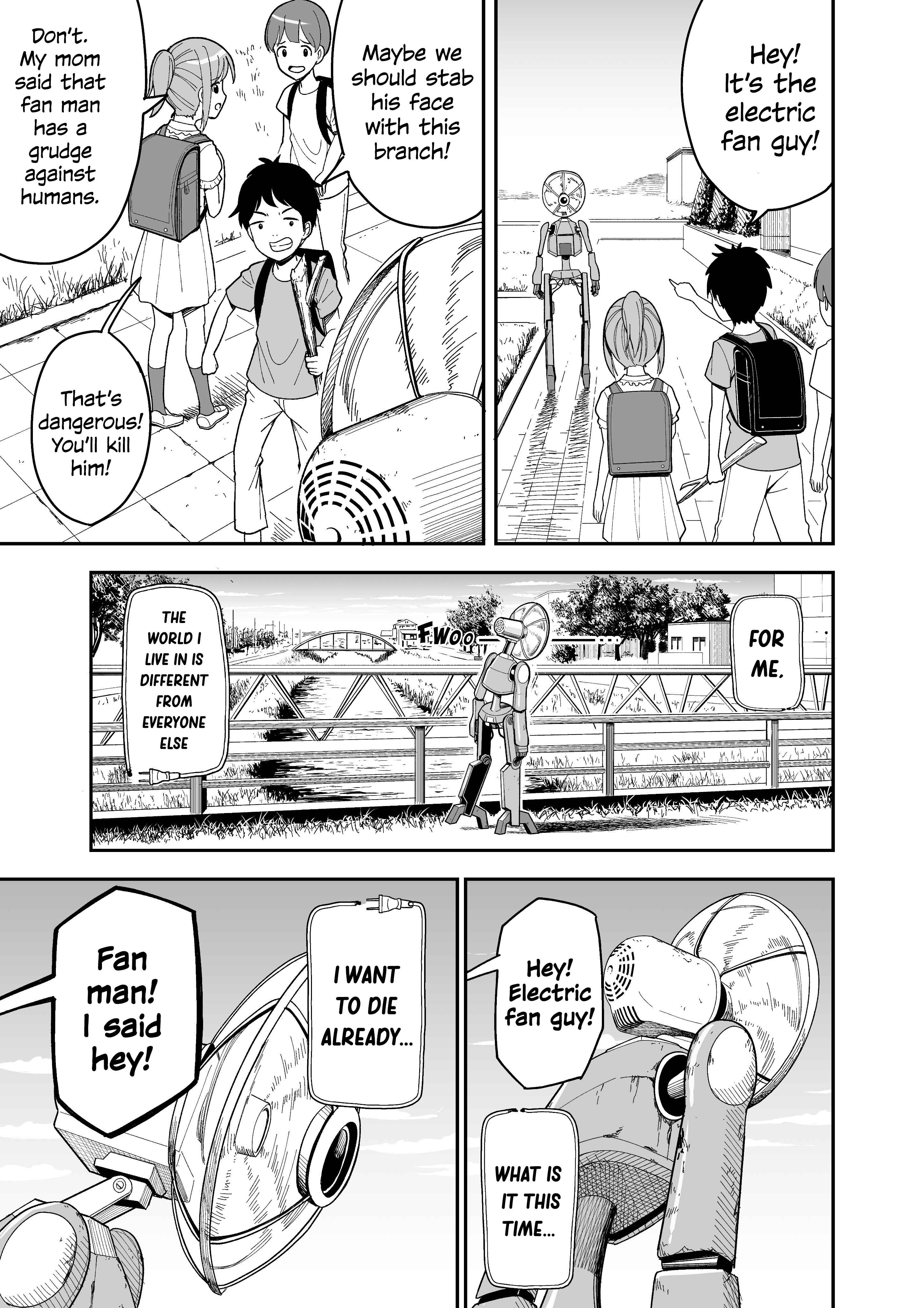 Page 3 Chapter Unknown_396f Fan Robot Hated by Everyone Brings a Gyaru Back to Life
