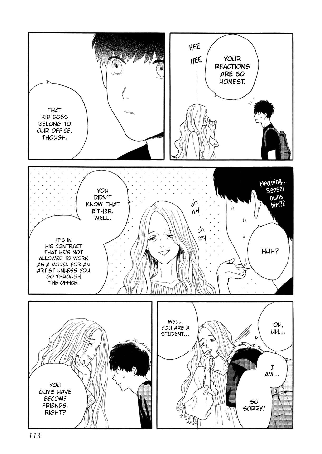 Page 14 Chapter 4 Ruriiro de Kimi wo Kazatte